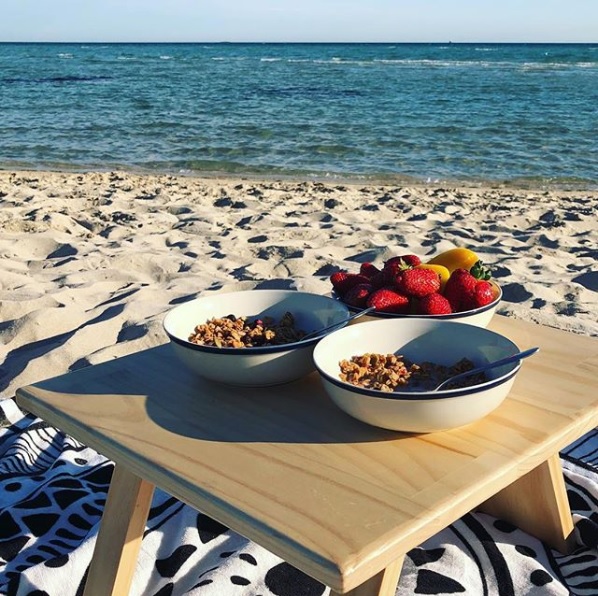 Picnic Table on Beach
