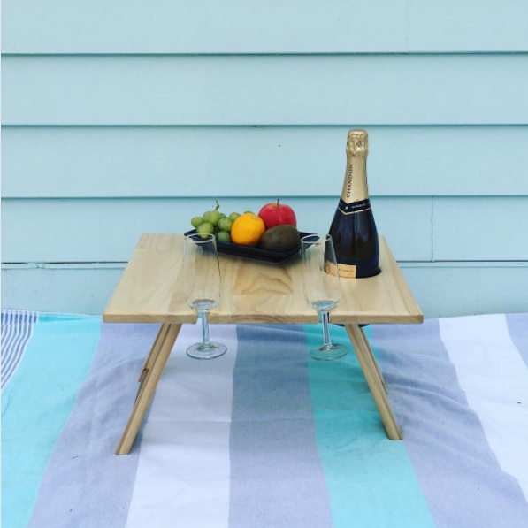Table on Towel